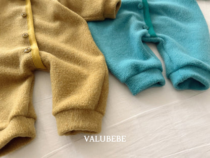 ［valubebe］whole grain pointed hood suit
