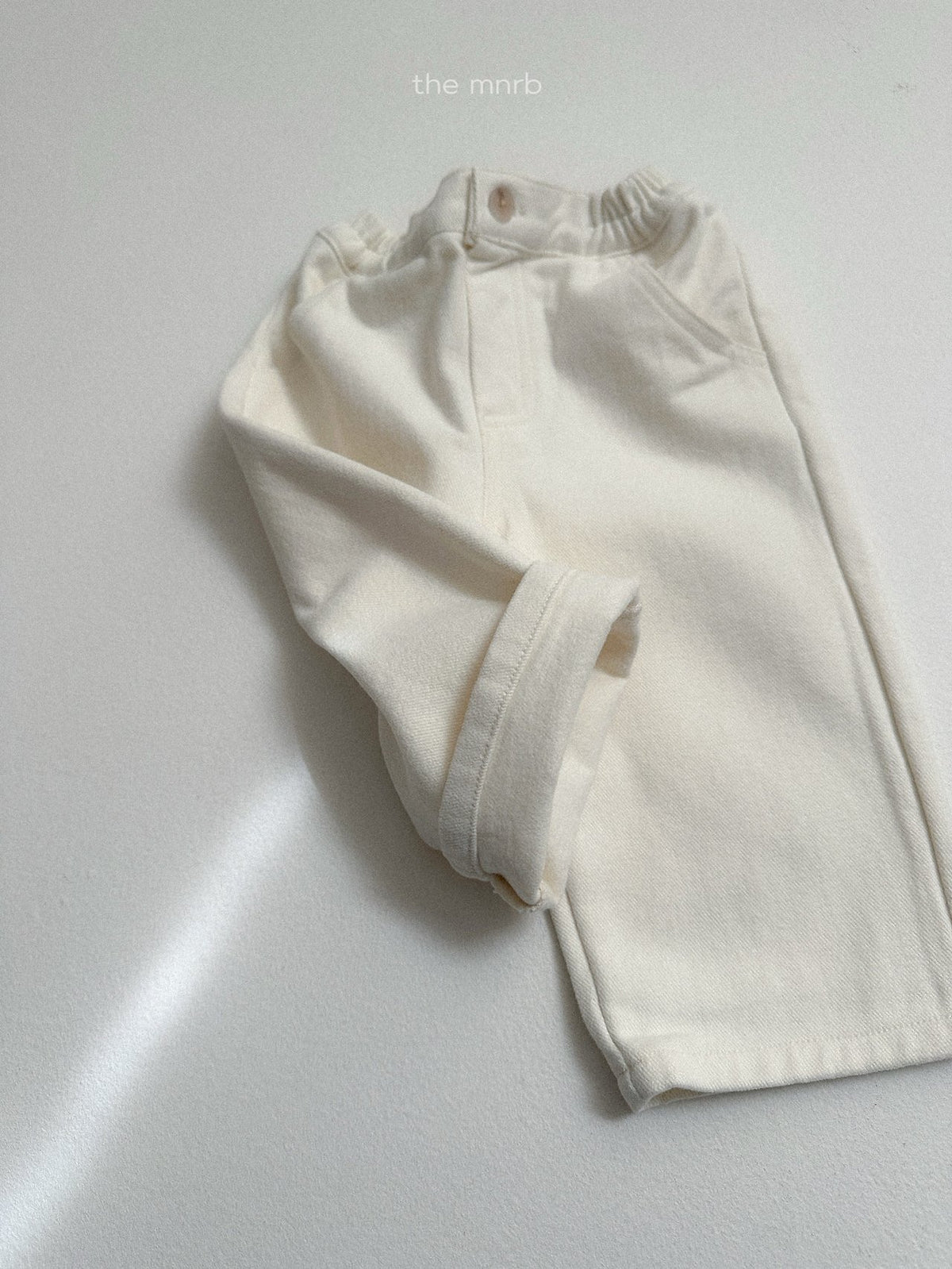 ［minirobe］winter basic straight pants