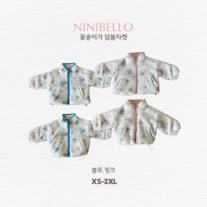 ［ninibello］flower dumble jacket