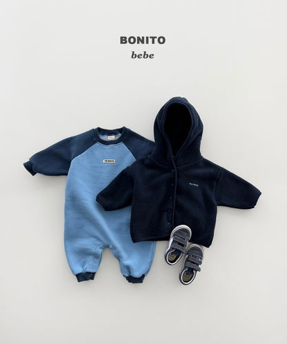 ［BONITO］color raglan suit