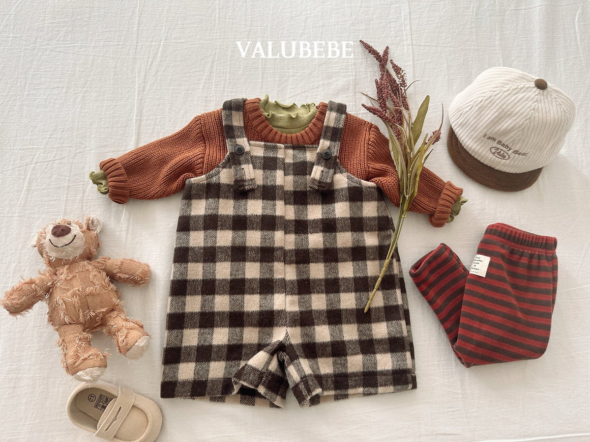 ［valubebe］stripe fleece leggings