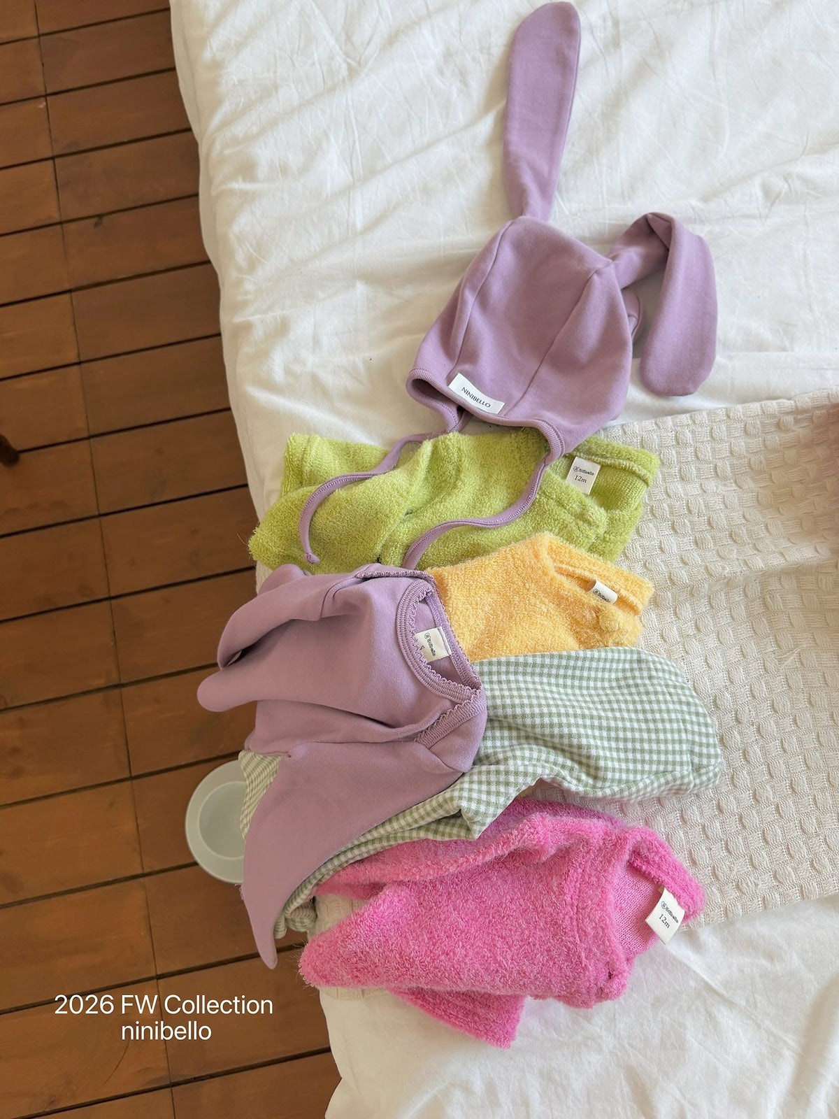 ［ninibello］mochi bebe tee