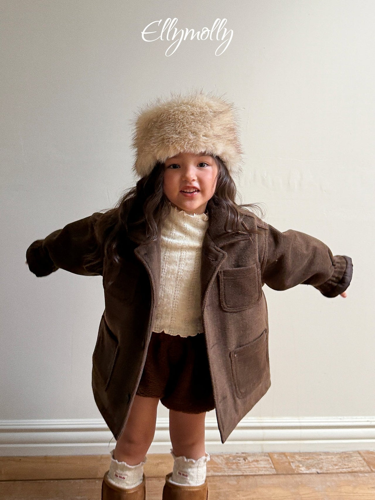 ［ellymolly］posle wool coat