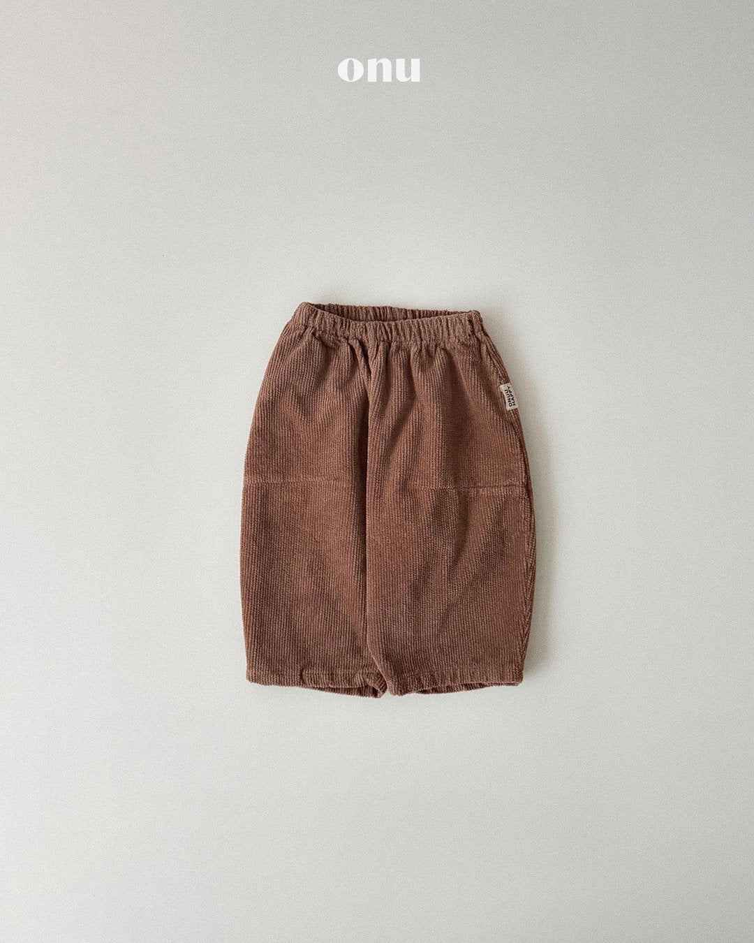 ［ONU］corduroy wide pants