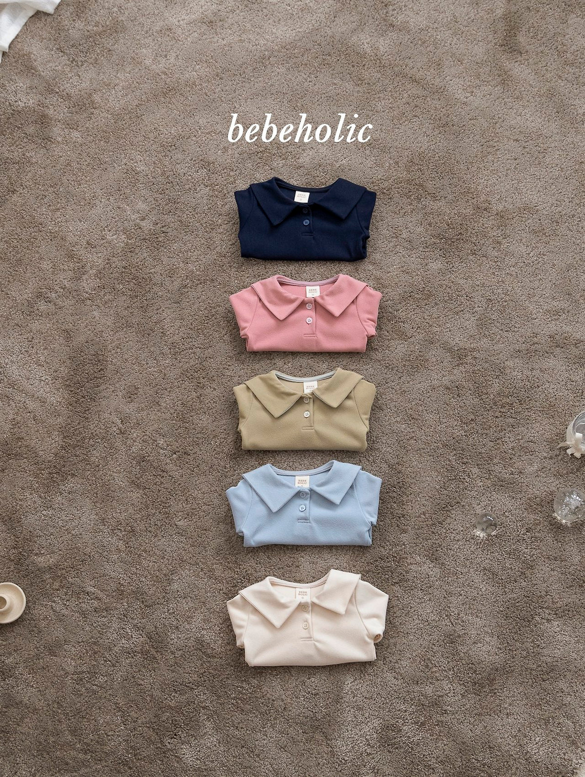 ［bebeholic］wint collar tee