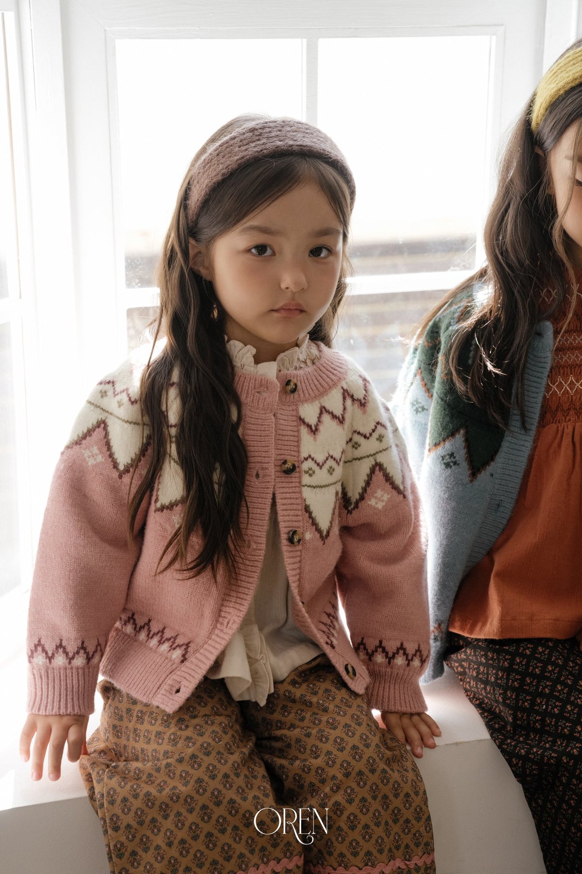 ［OREN］oslo reversible knit cardigan