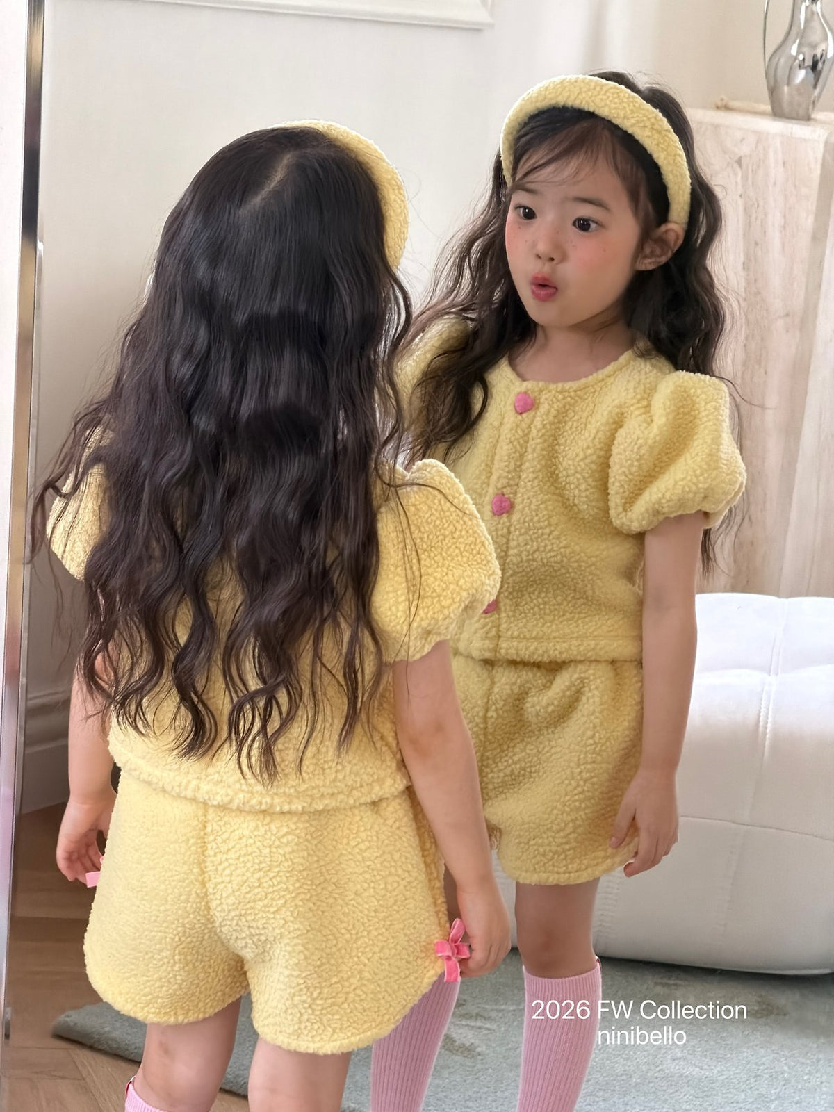 ［ninibello］meringue heart cardigan