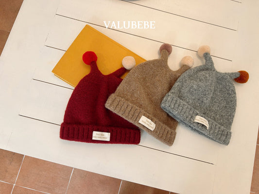 ［valubebe］pompom beanie