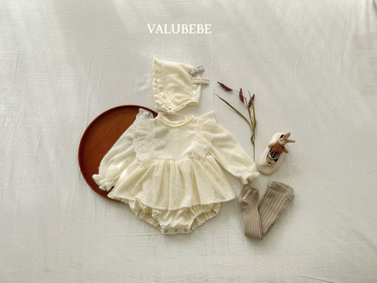 ［valubebe］bella lace skirt suit