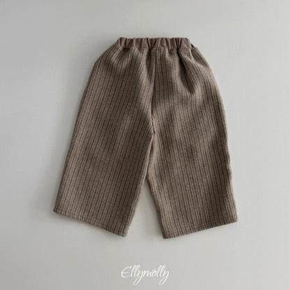 ［ellymolly］shade wide pants