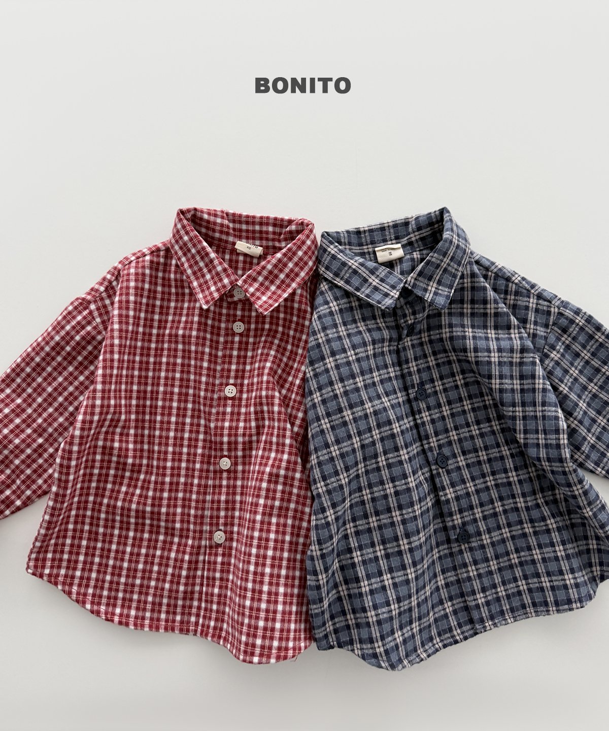 ［BONITO］check flannel shirt