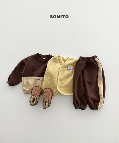 ［BONITO］side color jogger pants