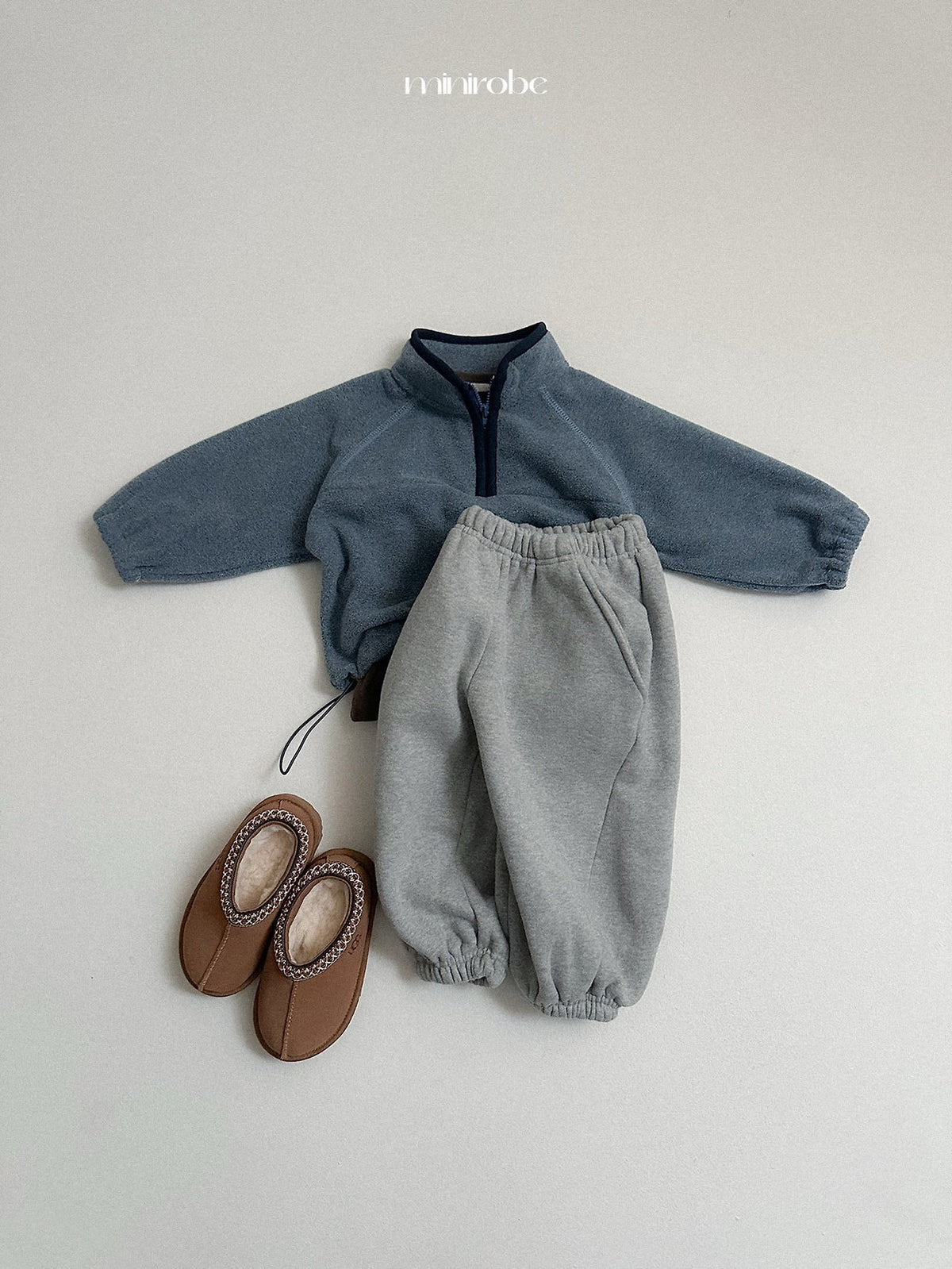 ［minirobe］barrel jogger pants