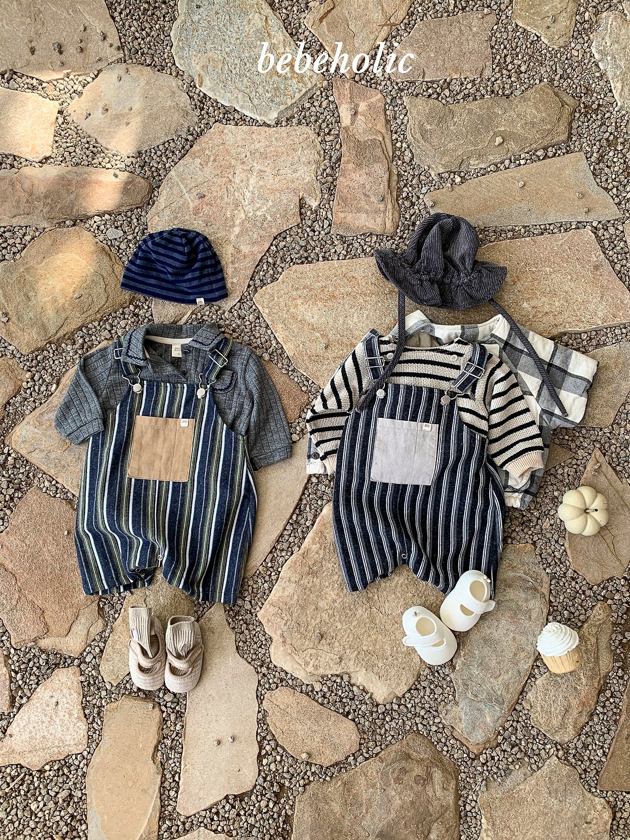 50.MoreStripedSuspenderRomper