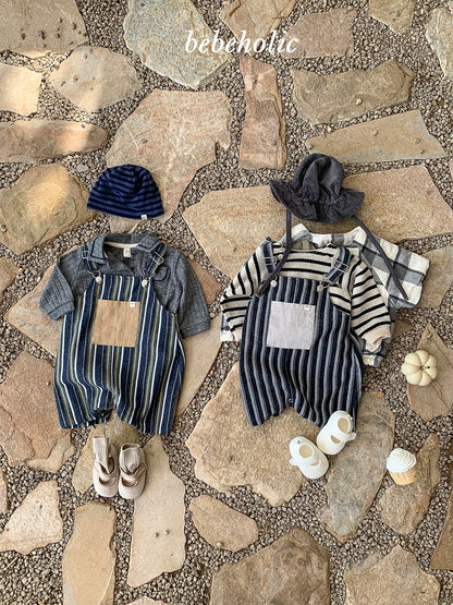50.MoreStripedSuspenderRomper