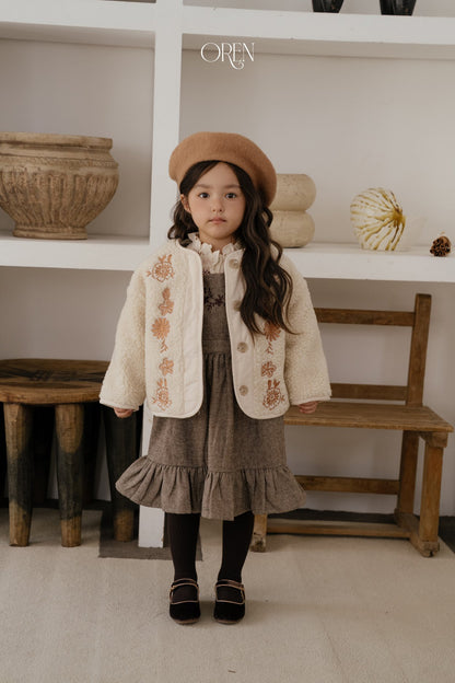 ［OREN］solene pinafore dress
