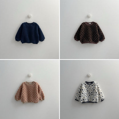 ［minirobe］multi dumble sweatshirt