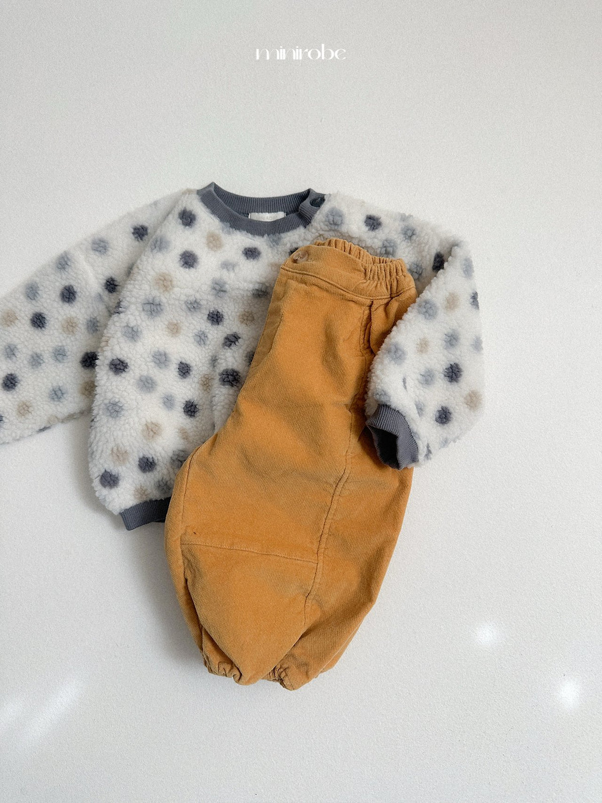 ［minirobe］multi dumble sweatshirt