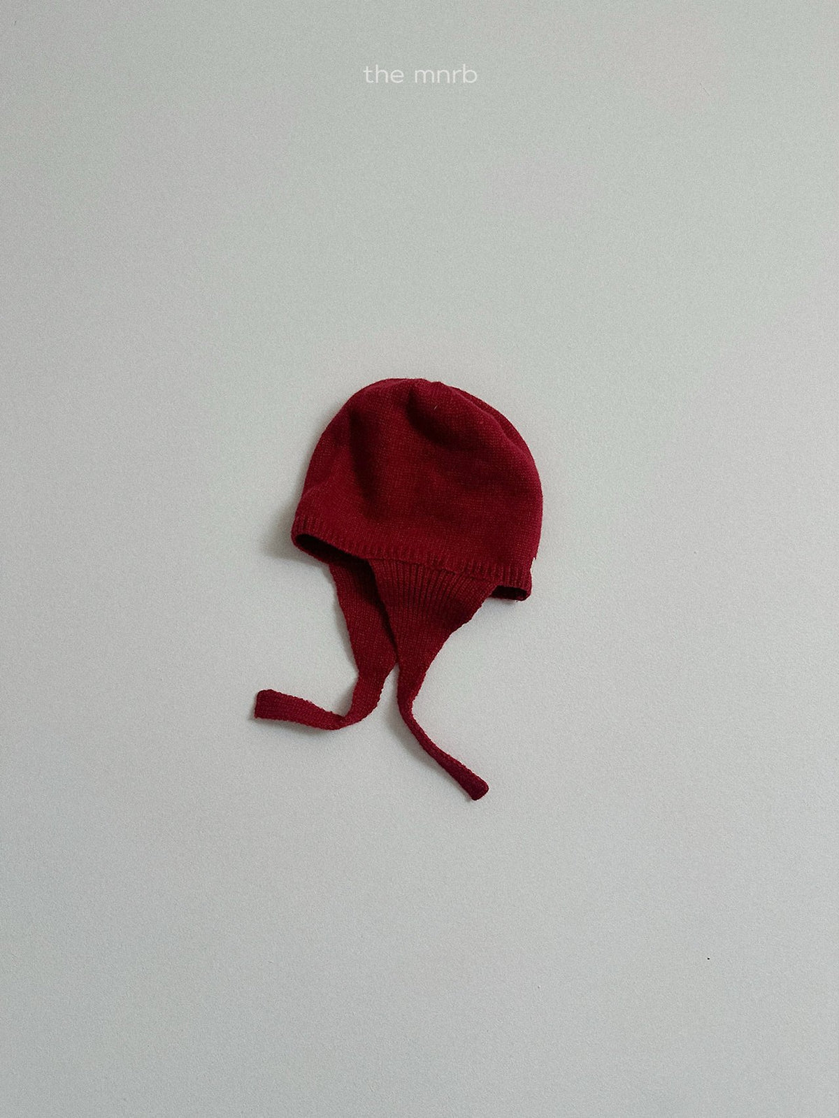 ［minirobe］earflap knit beanie