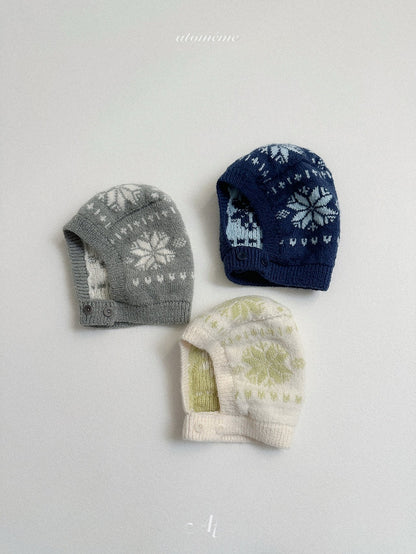 ［atomeme］marron snowflake hat