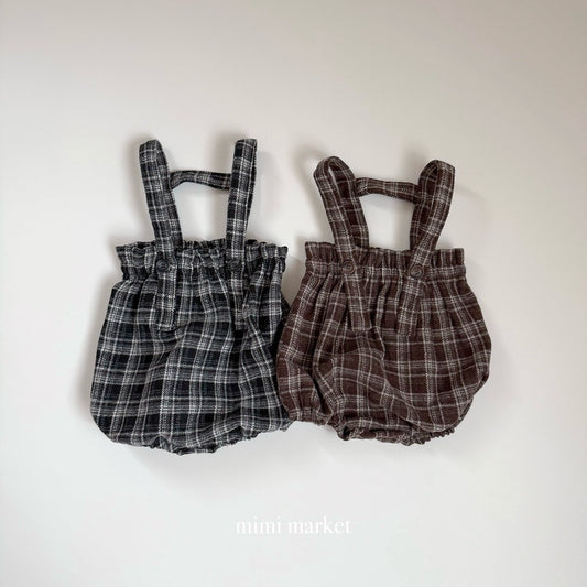［mimimarket］carol balloon overalls