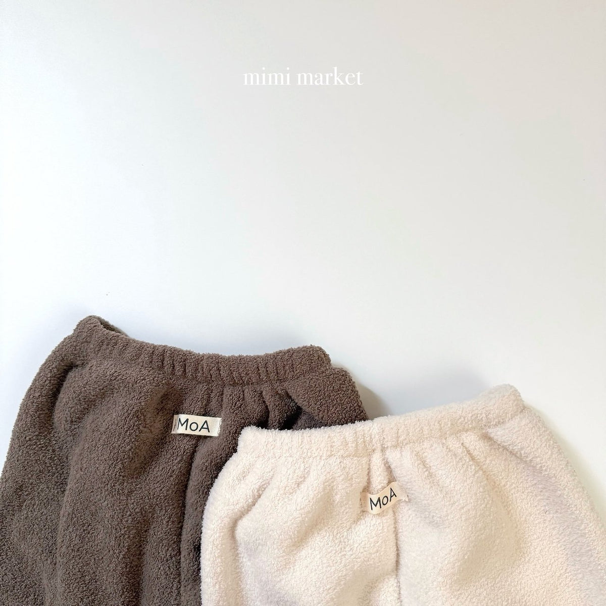 ［mimimarket］egg pintuck jogger pants