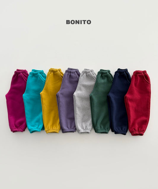 ［BONITO］fleece jogger pants