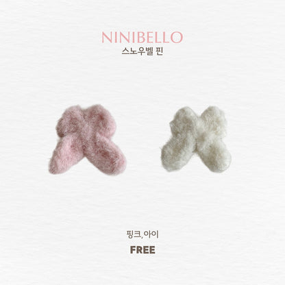 ［ninibello］snowbell hair pin