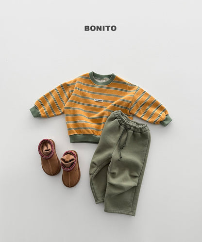 ［BONITO］knee tuck straight pants