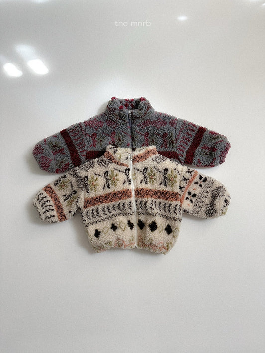 ［minirobe］eddie dumble zip-up