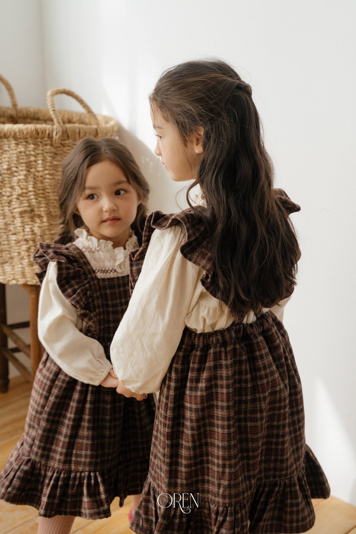［OREN］solene pinafore dress