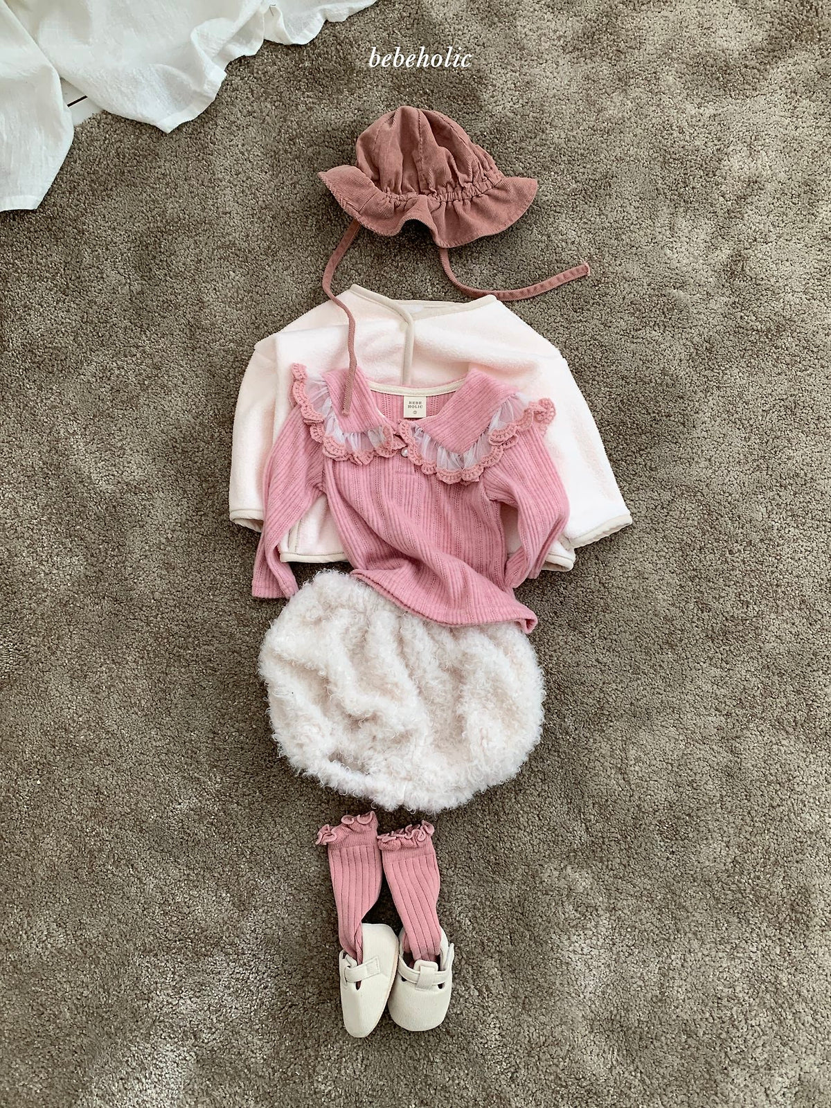［bebeholic］annie ruffle tee