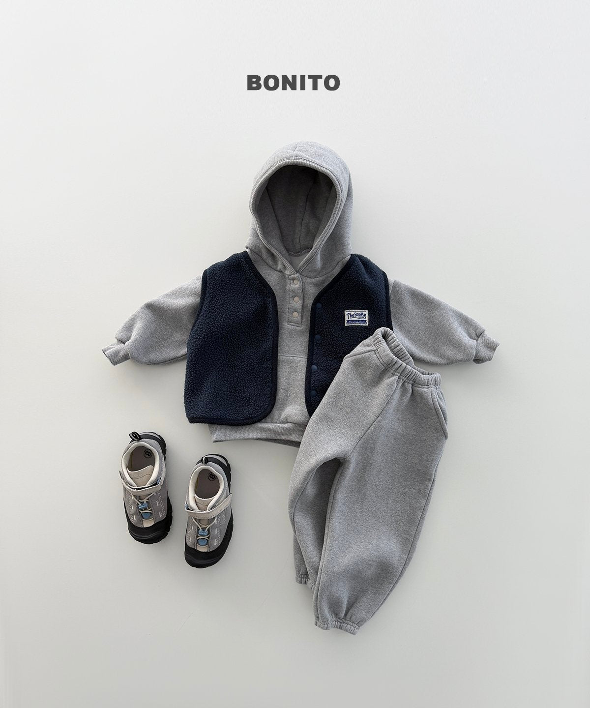 ［BONITO］fluffy boucle vest