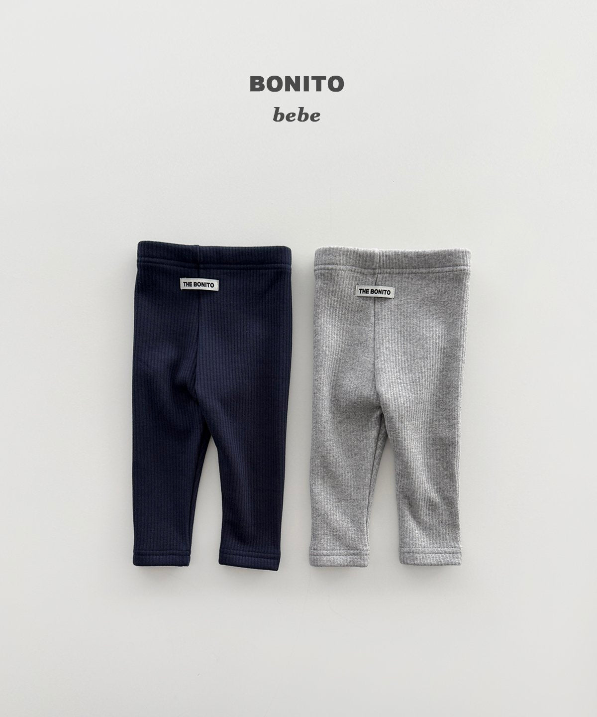 ［BONITO］1+1 rib leggings