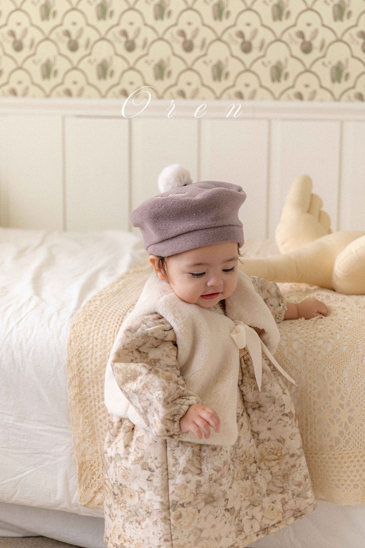［OREN］briel padded dress (3oz)