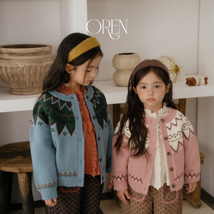 ［OREN］oslo reversible knit cardigan