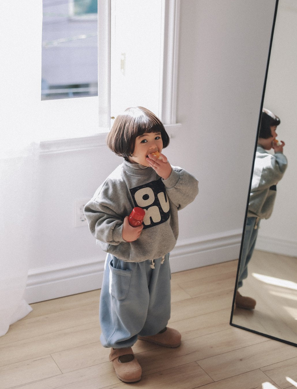 ［ONU］pocket jogger pants
