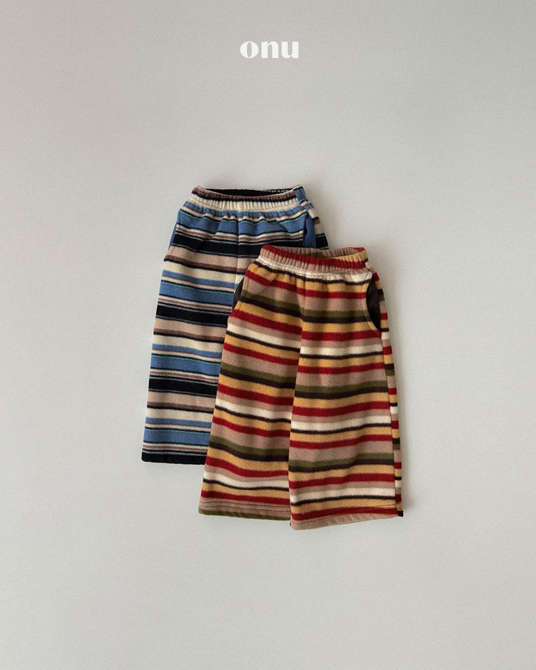［ONU］rainbow stripe pants