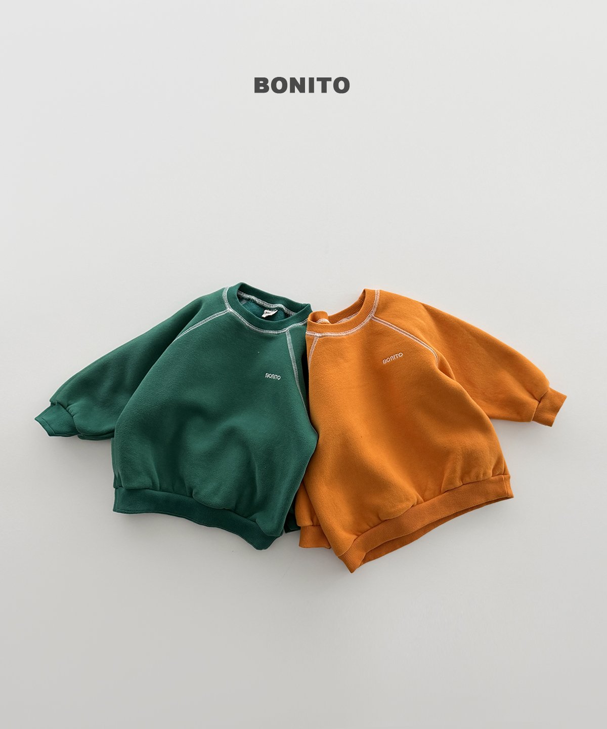 ［BONITO］carrot raglan sweatshirt