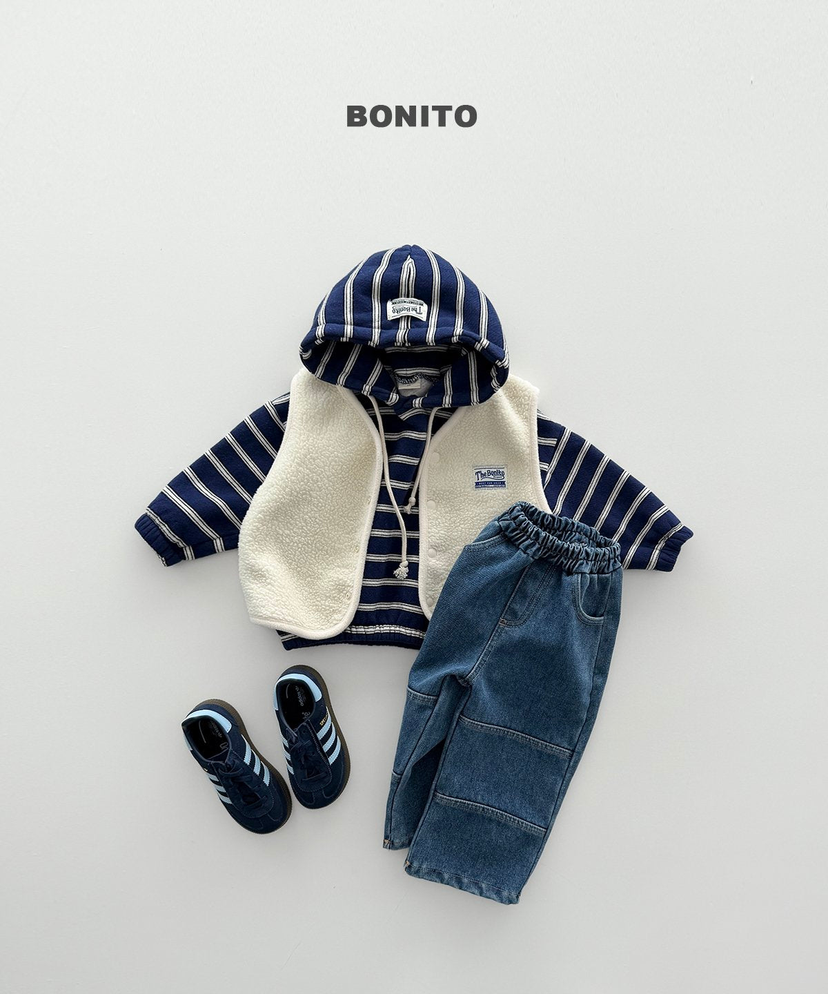 ［BONITO］fluffy boucle vest