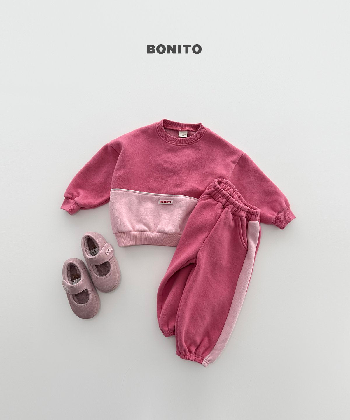 ［BONITO］side color jogger pants