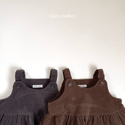 ［mimimarket］corduroy sleeveless blouse
