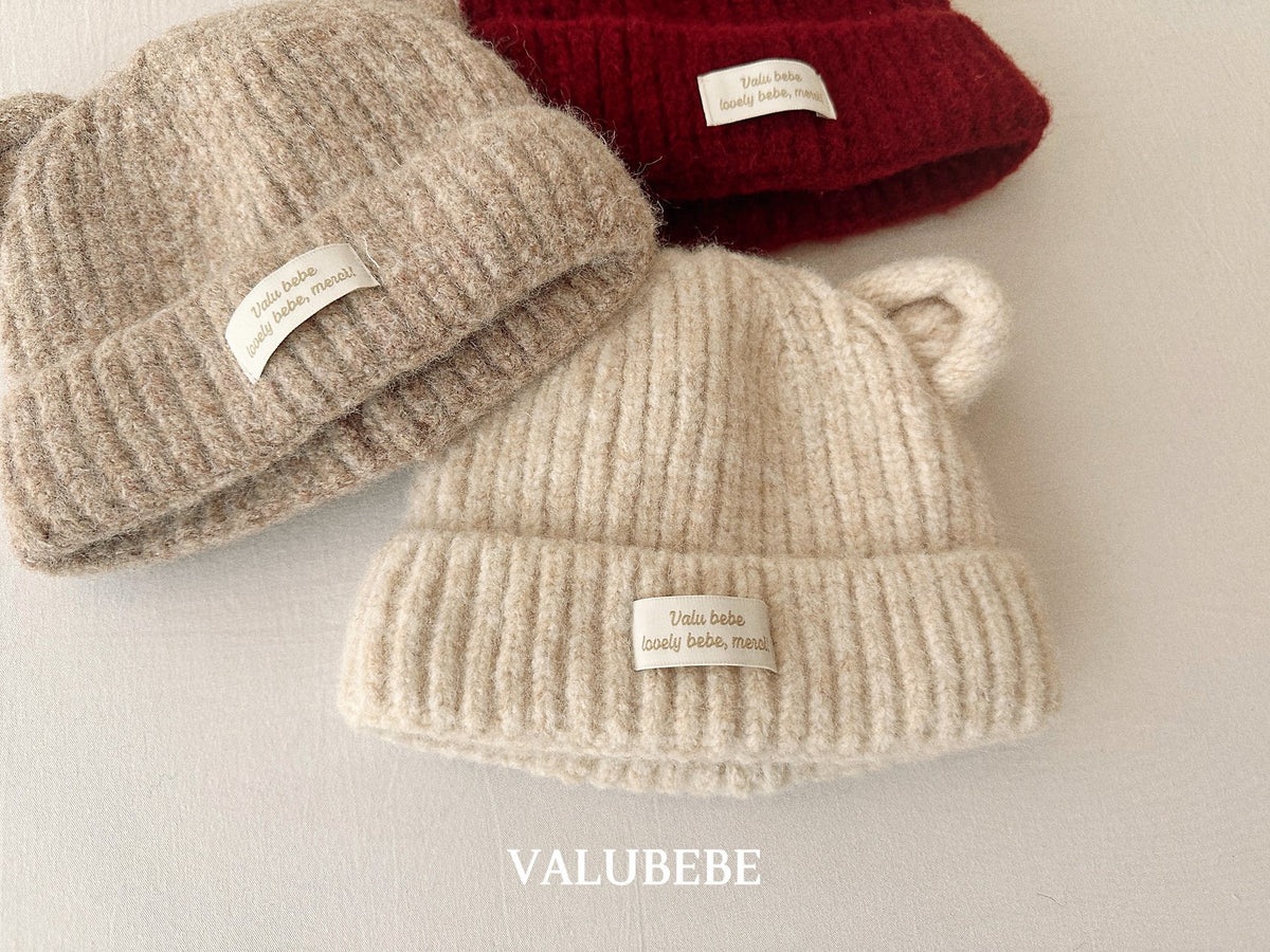 ［valubebe］bear ear beanie