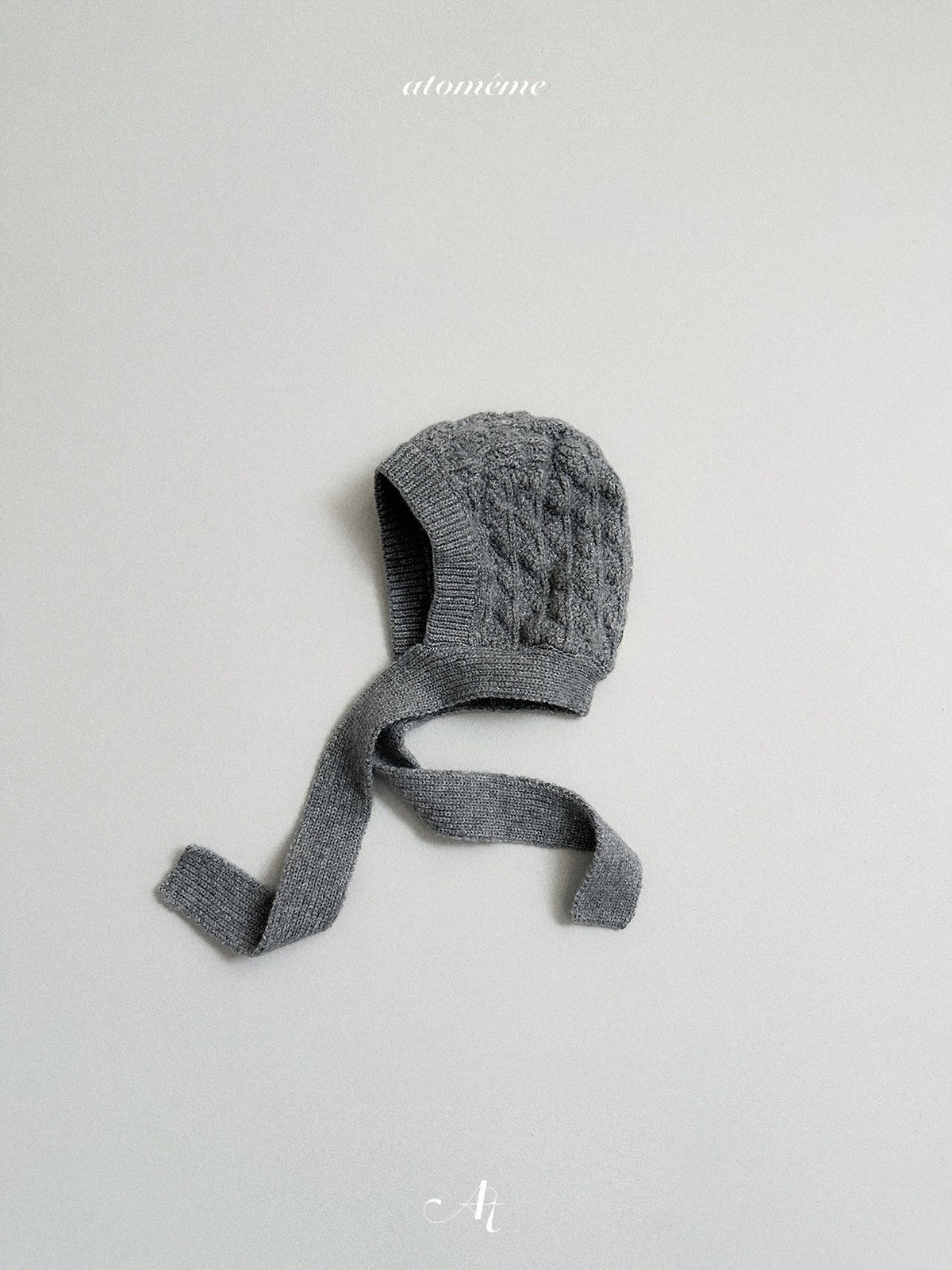 ［atomeme］knit muffler bonnet