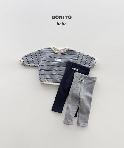 ［BONITO］1+1 rib leggings