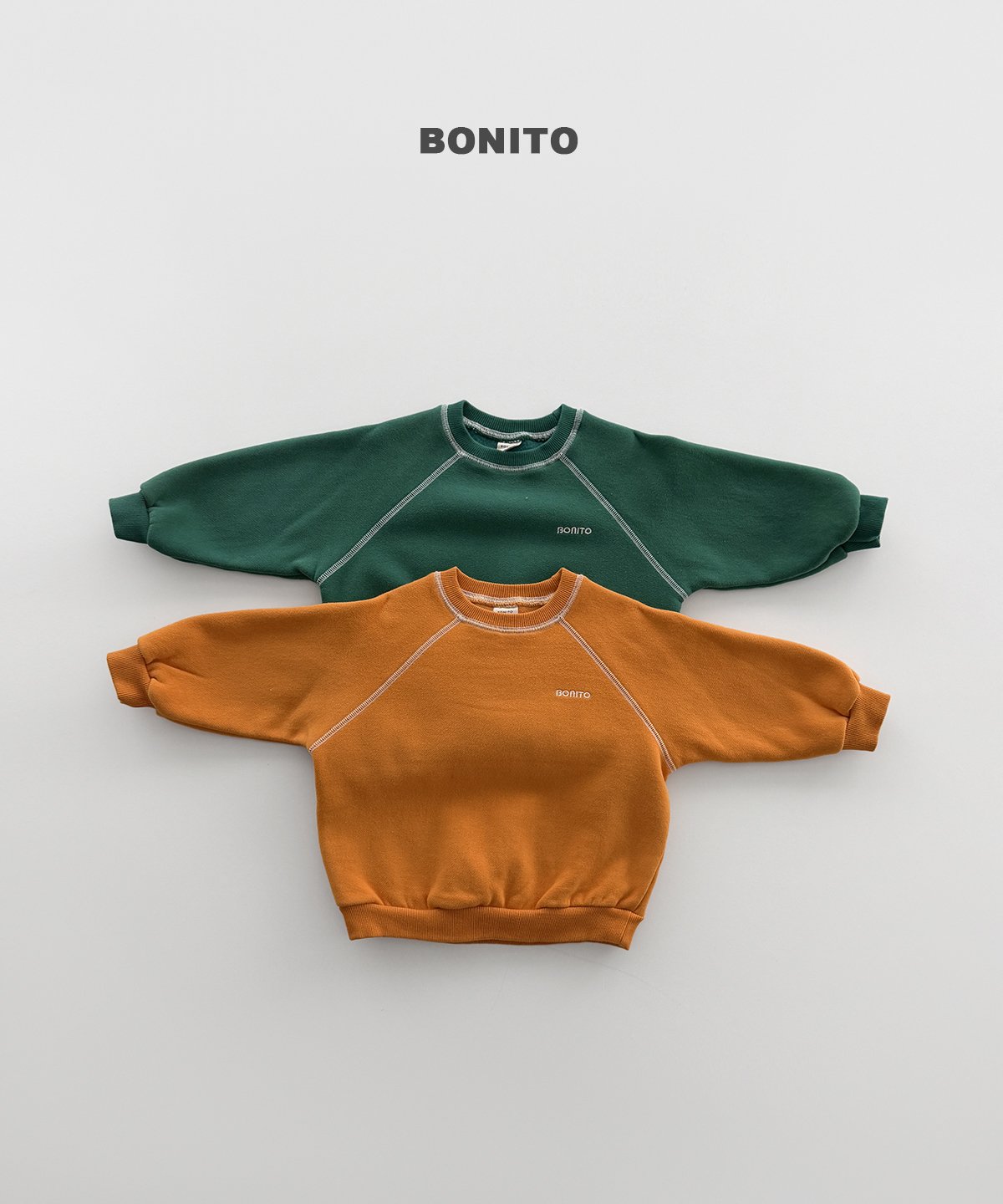 ［BONITO］carrot raglan sweatshirt