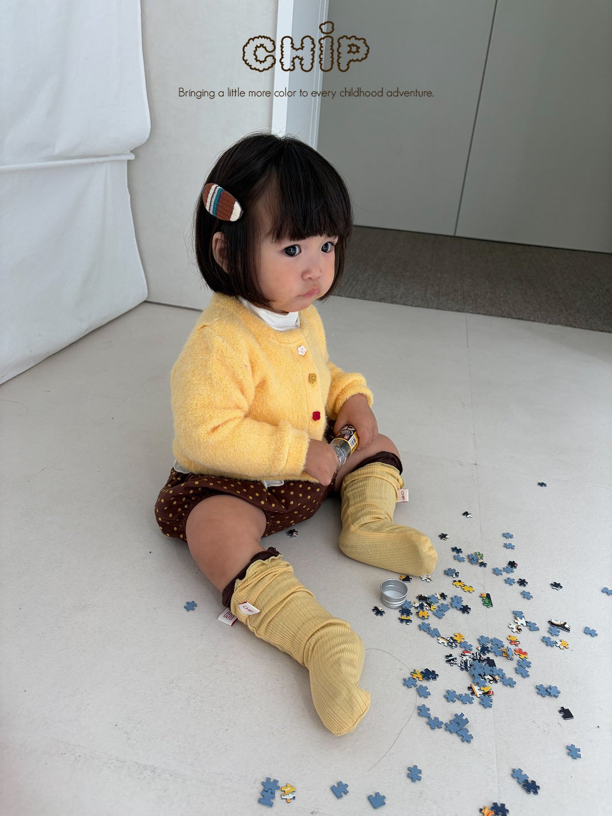 【秋のPRE-ODER 5%OFF】43.Chex Hair Pin Set