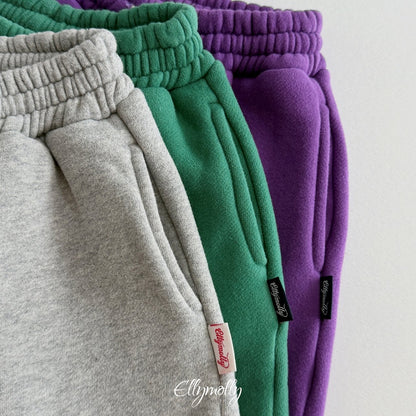 ［ellymolly］arched jogger pants
