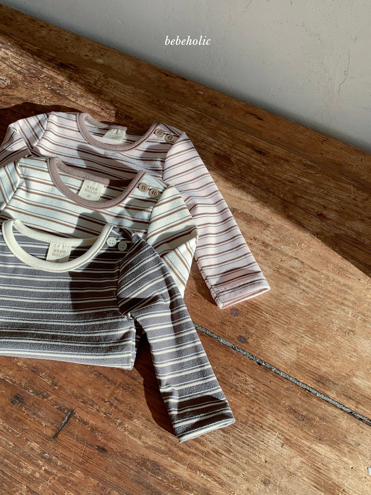 ［bebeholic］toto stripe tee