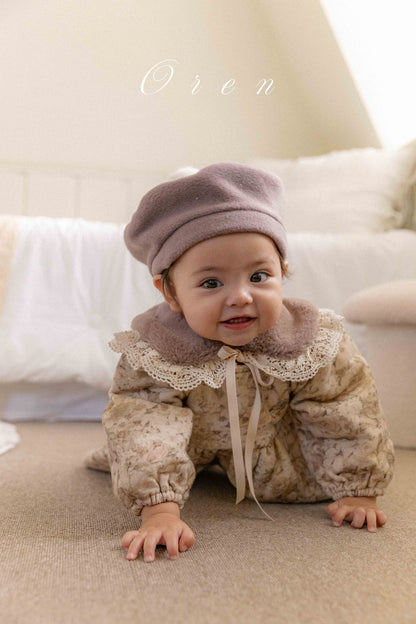 ［OREN］briel padded dress (3oz)